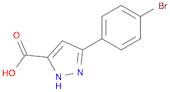 3-(4-BROMOPHENYL)-1H-PYRAZOLE-5-CARBOXYLIC ACID