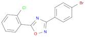 3-(4-Bromophenyl)-5-(2-chlorophenyl)-1,2,4-oxadiazole