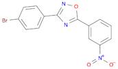 3-(4-Bromophenyl)-5-(3-nitrophenyl)-1,2,4-oxadiazole