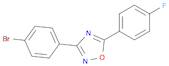 3-(4-BROMOPHENYL)-5-(4-FLUOROPHENYL)-1,2,4-OXADIAZOLE