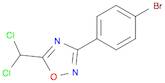 3-(4-Bromophenyl)-5-(dichloromethyl)-1,2,4-oxadiazole