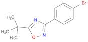 3-(4-BROMOPHENYL)-5-TERT-BUTYL-1,2,4-OXADIAZOLE