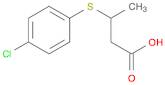 3-(4-CHLOROPHENYLTHIO)BUTYRIC ACID