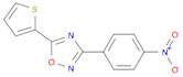 3-(4-Nitrophenyl)-5-(thiophen-2-yl)-1,2,4-oxadiazole