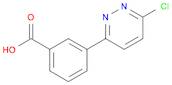 3-(6-Chloropyridazin-3-yl)benzoic acid