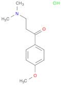 3-(4-METHOXYPHENYL)-N,N-DIMETHYL-3-OXO-1-PROPANAMINIUM CHLORIDE