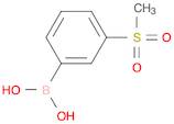 (3-(Methylsulfonyl)phenyl)boronic acid