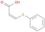 3-(Phenylthio)acrylic acid, mixture of cis and trans