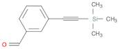 3-(Trimethylsilyl)ethynylbenzaldehyde