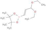 (E)-2-(3,3-Diethoxyprop-1-en-1-yl)-4,4,5,5-tetramethyl-1,3,2-dioxaborolane