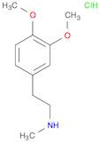 3,4-Dimethoxy-N-methylphenethylamine hydrochloride