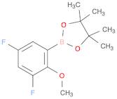 3,5-Difluoro-2-methoxyphenylboronic acid, pinacol ester