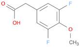 3,5-Difluoro-4-methoxyphenylacetic acid