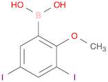 (3,5-Diiodo-2-methoxyphenyl)boronic acid