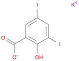 Potassium 2-hydroxy-3,5-diiodobenzoate