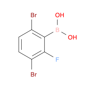 3,6-DIBROMO-2-FLUOROPHENYLBORONIC ACID