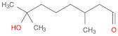 7-Hydroxy-3,7-dimethyloctanal