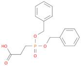 3-(Bis(benzyloxy)phosphoryl)propanoic acid