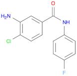 3-Amino-4-chloro-N-(4-fluorophenyl)benzamide