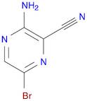 3-Amino-6-bromopyrazine-2-carbonitrile