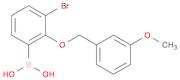 (3-Bromo-2-((3-methoxybenzyl)oxy)phenyl)boronic acid