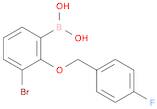 (3-Bromo-2-((4-fluorobenzyl)oxy)phenyl)boronic acid