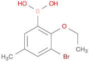 (3-Bromo-2-ethoxy-5-methylphenyl)boronic acid