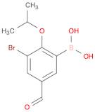 3-BroMo-2-isopropoxy-5-forMylphenylboronic acid