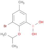 (3-Bromo-2-isopropoxy-5-methylphenyl)boronic acid