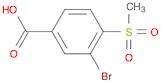 3-Bromo-4-(methylsulfonyl)benzoic Acid