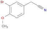 3-BROMO-4-METHOXYPHENYLACETONITRILE