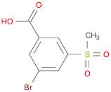 3-Bromo-5-(methylsulfonyl)benzoic Acid