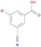 3-Bromo-5-cyanobenzoic acid