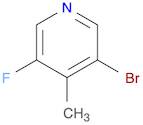 3-Bromo-5-fluoro-4-methylpyridine