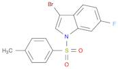 3-Bromo-6-fluoro-1-(p-toluenesulfonyl)indole