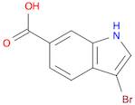 3-Bromo-1H-indole-6-carboxylic acid