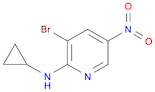 3-Bromo-N-cyclopropyl-5-nitropyridin-2-amine