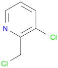 Pyridine, 3-chloro-2-(chloromethyl)- (9CI)