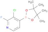 3-CHLORO-2-FLUORO-4-(4,4,5,5-TETRAMETHYL-[1,3,2]DIOXABOROLAN-2-YL)PYRIDINE