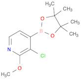 3-Chloro-2-methoxy-4-(4,4,5,5-tetramethyl-1,3,2-dioxaborolan-2-yl)pyridine