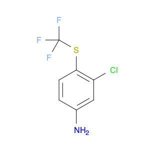 3-Chloro-4-((trifluoromethyl)thio)aniline