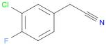 3-Chloro-4-fluorophenylacetonitrile