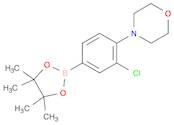 4-(2-Chloro-4-(4,4,5,5-tetramethyl-1,3,2-dioxaborolan-2-yl)phenyl)morpholine