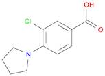 _x005F_x000D_3-Chloro-4-pyrrolidinobenzoic Acid