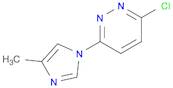 3-Chloro-6-(4-methyl-1H-imidazol-1-yl)pyridazine