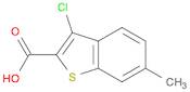 3-Chloro-6-methylbenzo[b]thiophene-2-carboxylic acid