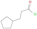 3-Cyclopentylpropanoyl chloride