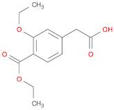 2-(3-Ethoxy-4-(ethoxycarbonyl)phenyl)acetic acid