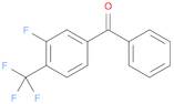 3-FLUORO-4-(TRIFLUOROMETHYL)BENZOPHENONE