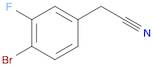 4-Bromo-3-fluorophenylacetonitrile